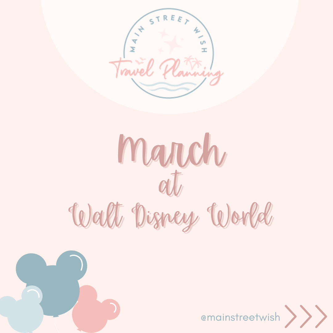 March at Walt Disney World
