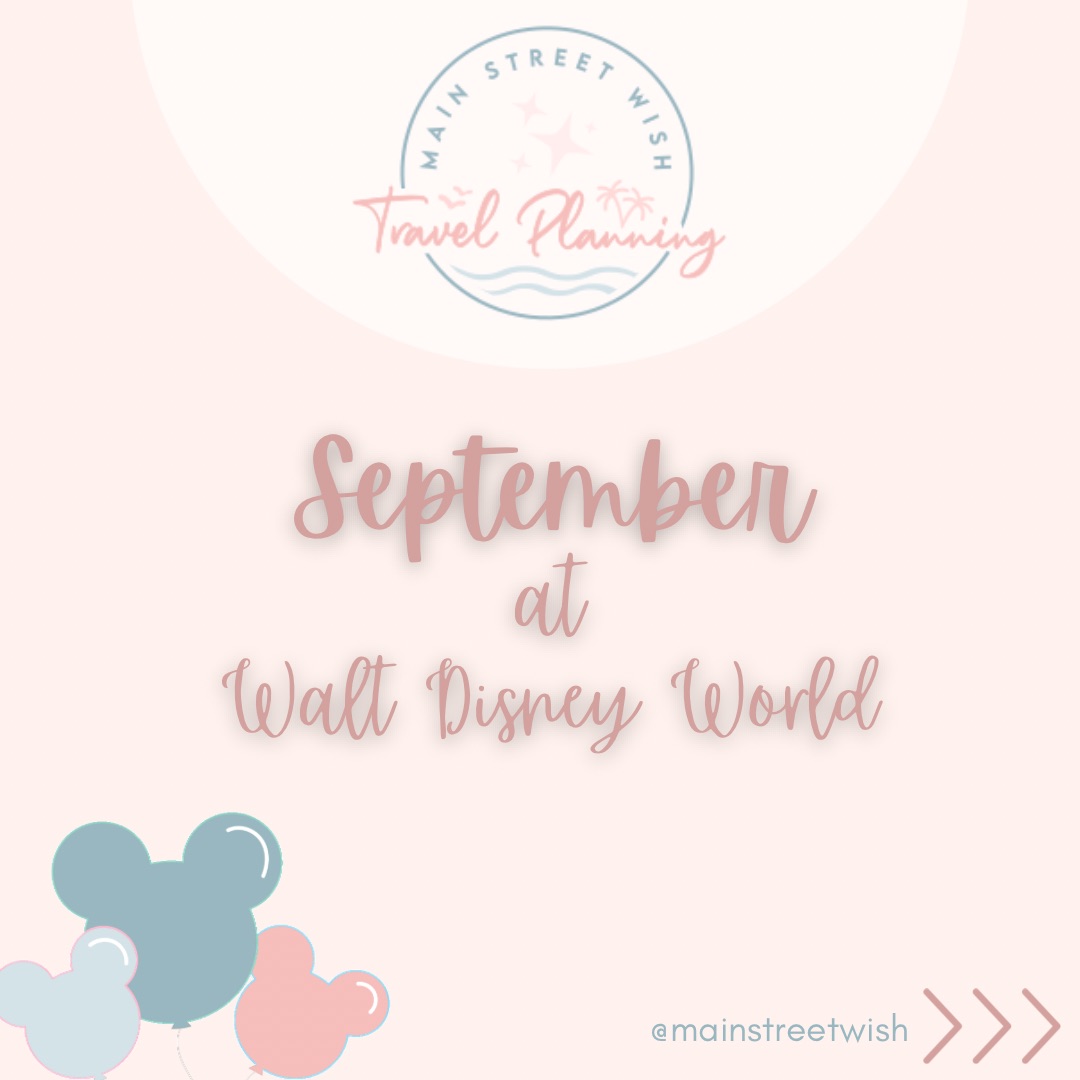 September at Walt Disney World